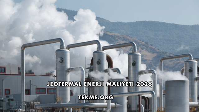 Jeotermal Enerji Maliyeti 2026