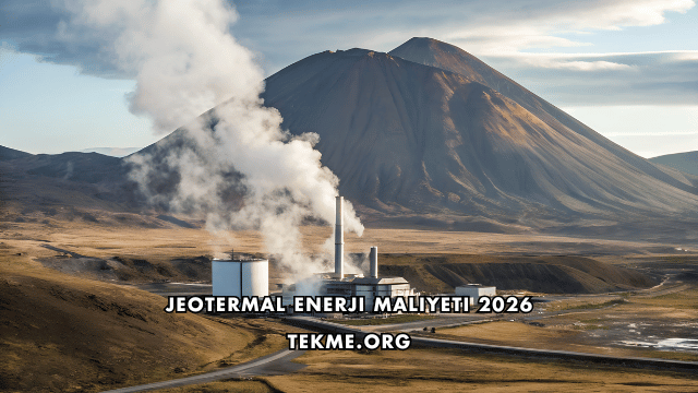 Jeotermal Enerji Maliyeti 2026