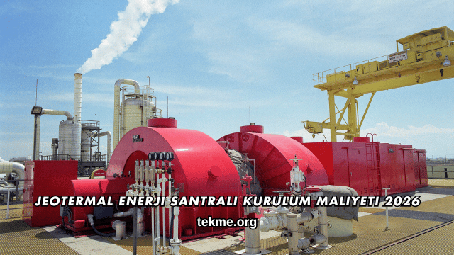 Jeotermal Enerji Santrali Kurulum Maliyeti 2026