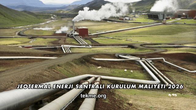 Jeotermal Enerji Santrali Kurulum Maliyeti 2026