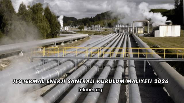 Jeotermal Enerji Santrali Kurulum Maliyeti 2026