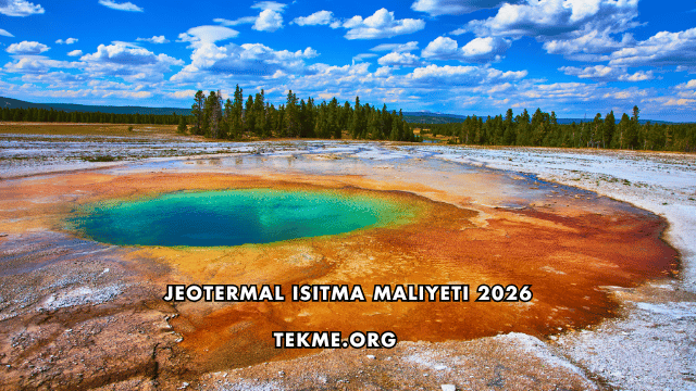 Jeotermal Isıtma Maliyeti 2026