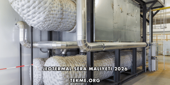 Jeotermal Sera Maliyeti 2026