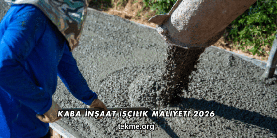 Kaba İnşaat İşçilik Maliyeti 2026