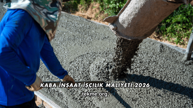 Kaba İnşaat İşçilik Maliyeti 2026
