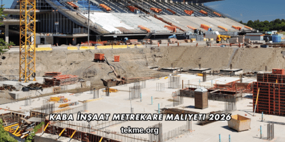 Kaba İnşaat Metrekare Maliyeti 2026