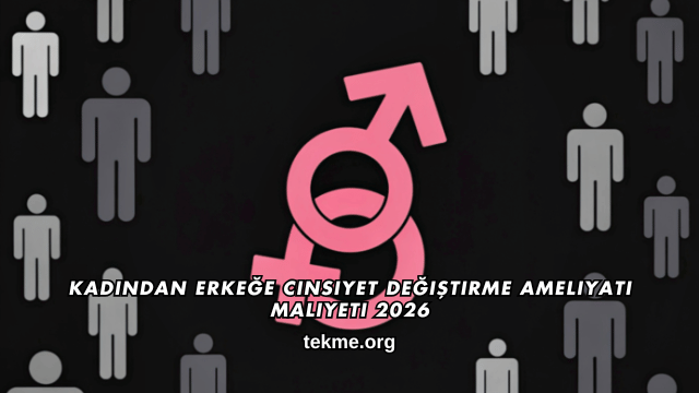 Kadından Erkeğe Cinsiyet Değiştirme Ameliyatı Maliyeti 2026