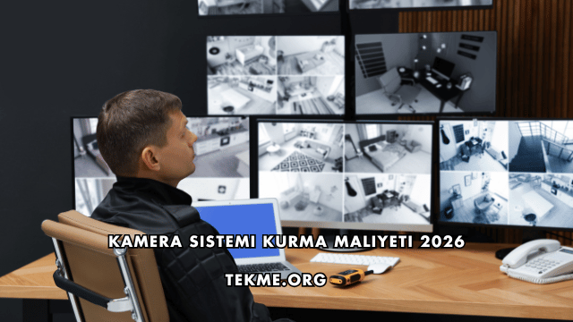 Kamera Sistemi Kurma Maliyeti 2026