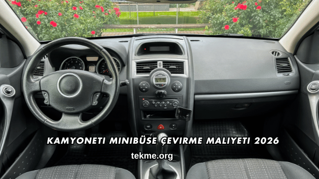 Kamyoneti Minibüse Çevirme Maliyeti 2026
