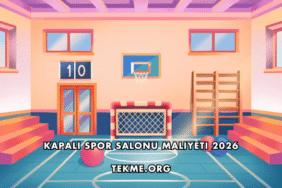 Kapalı Spor Salonu Maliyeti 2026