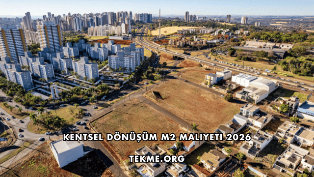 Kentsel Dönüşüm m2 Maliyeti 2026
