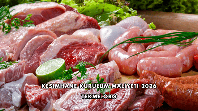Kesimhane Kurulum Maliyeti 2026