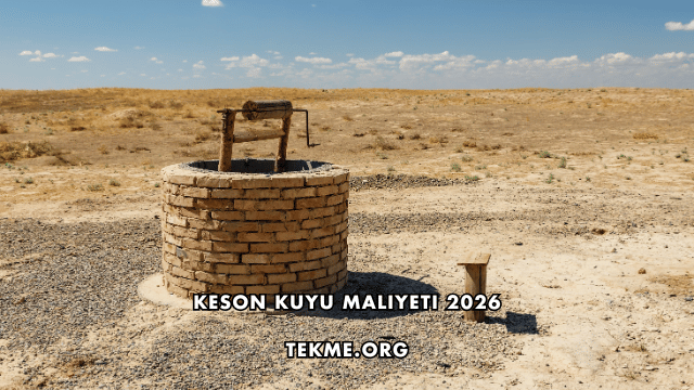 Keson Kuyu Maliyeti 2026