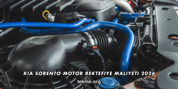 Kia Sorento Motor Rektefiye Maliyeti 2026