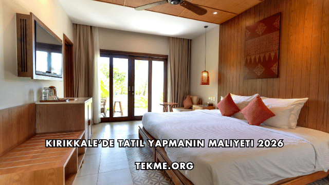 Kırıkkale’de Tatil Yapmanın Maliyeti 2026