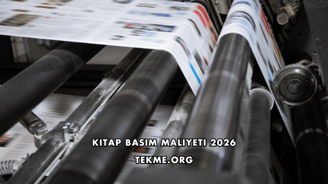 Kitap Basım Maliyeti 2026