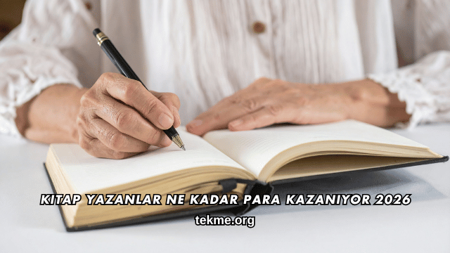 Kitap Yazanlar Ne Kadar Para Kazanıyor 2026