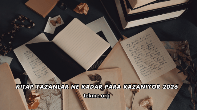 Kitap Yazanlar Ne Kadar Para Kazanıyor 2026