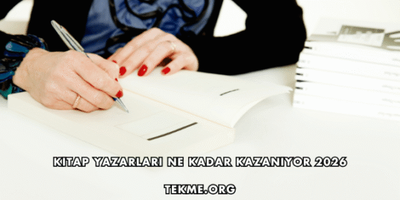 Kitap Yazarları Ne Kadar Kazanıyor 2026