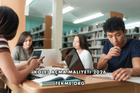 Kolej Açma Maliyeti 2026