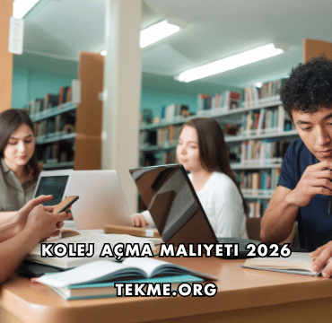 Kolej Açma Maliyeti 2026