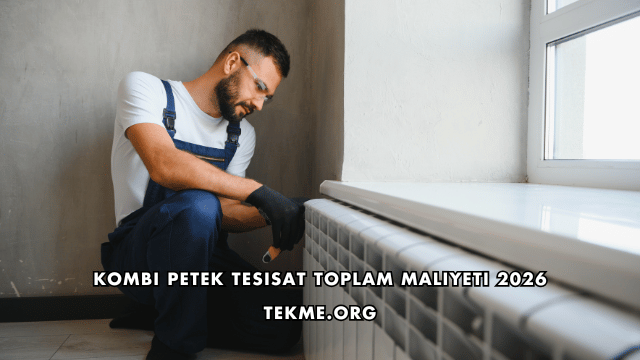 Kombi Petek Tesisat Toplam Maliyeti 2026