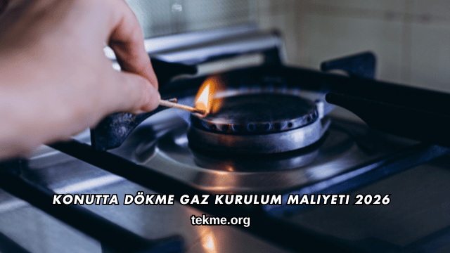 Konutta Dökme Gaz Kurulum Maliyeti 2026