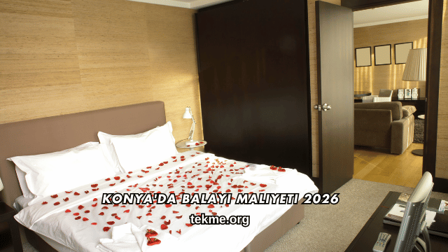 Konya'da Balayı Maliyeti 2026