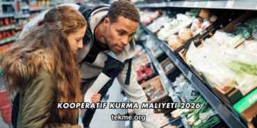 Kooperatif Kurma Maliyeti 2026