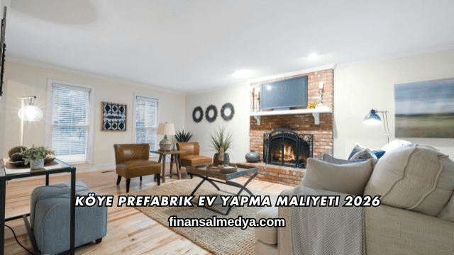 Köye Prefabrik Ev Yapma Maliyeti 2026