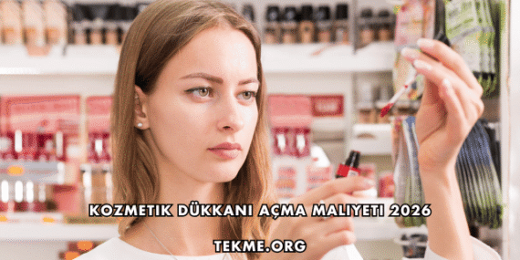 Kozmetik Dükkanı Açma Maliyeti 2026