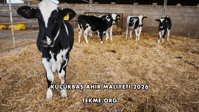 Küçükbaş Ahır Maliyeti 2026