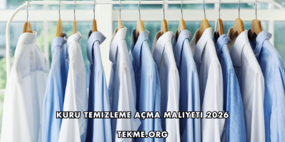 Kuru Temizleme Açma Maliyeti 2026