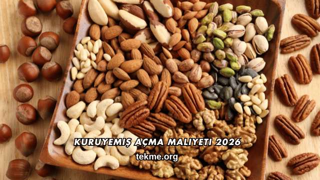 Kuruyemiş Açma Maliyeti 2026