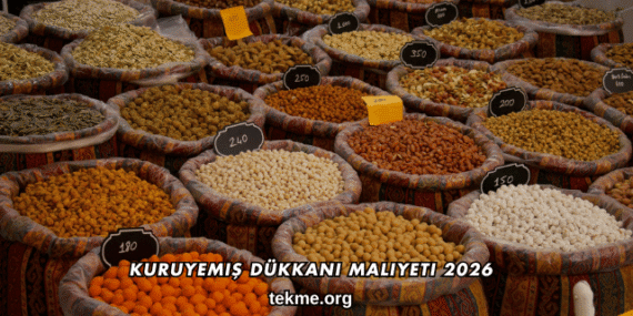 Kuruyemiş Dükkanı Maliyeti 2026
