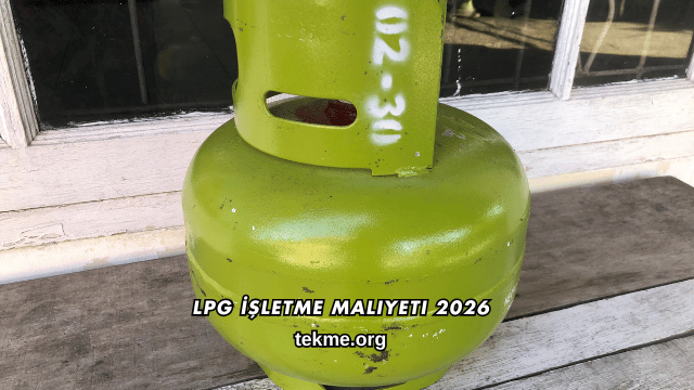LPG İşletme Maliyeti 2026