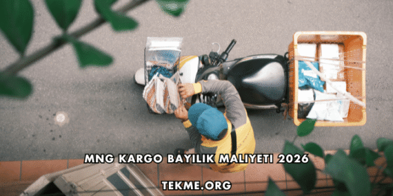 MNG Kargo Bayilik Maliyeti 2026