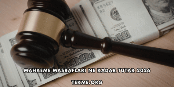 Mahkeme Masrafları Ne Kadar Tutar 2026