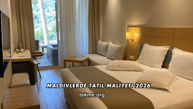 Maldivlerde Tatil Maliyeti 2026