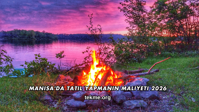 Manisa'da Tatil Yapmanın Maliyeti 2026