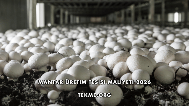 Mantar Üretim Tesisi Maliyeti 2026