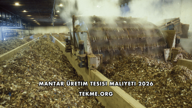 Mantar Üretim Tesisi Maliyeti 2026