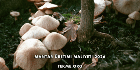 Mantar Üretimi Maliyeti 2026