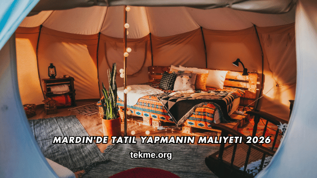 Mardin'de Tatil Yapmanın Maliyeti 2026