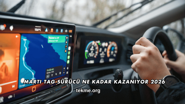 Martı TAG Sürücü Ne Kadar Kazanıyor 2026