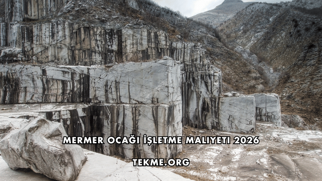 Mermer Ocağı İşletme Maliyeti 2026
