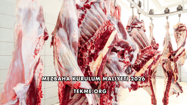 Mezbaha Kurulum Maliyeti 2026