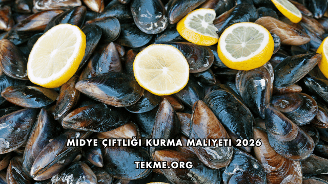 Midye Çiftliği Kurma Maliyeti 2026