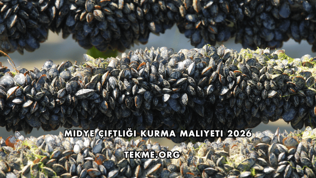 Midye Çiftliği Kurma Maliyeti 2026