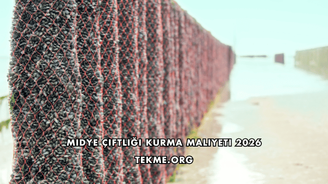 Midye Çiftliği Kurma Maliyeti 2026